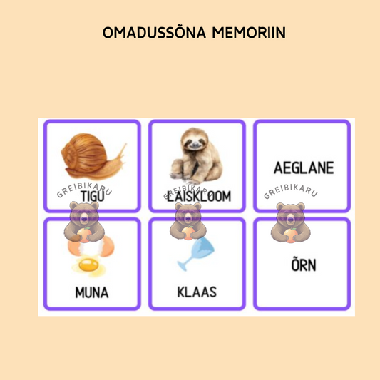 Omadussõna memoriin